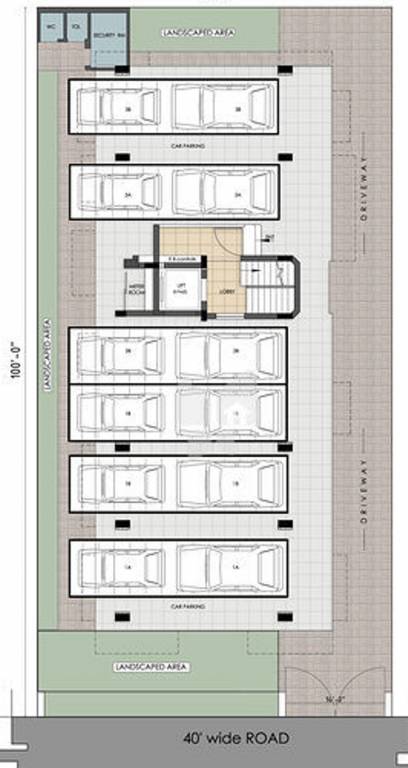 Images for Cluster Plan of Indus Aristide