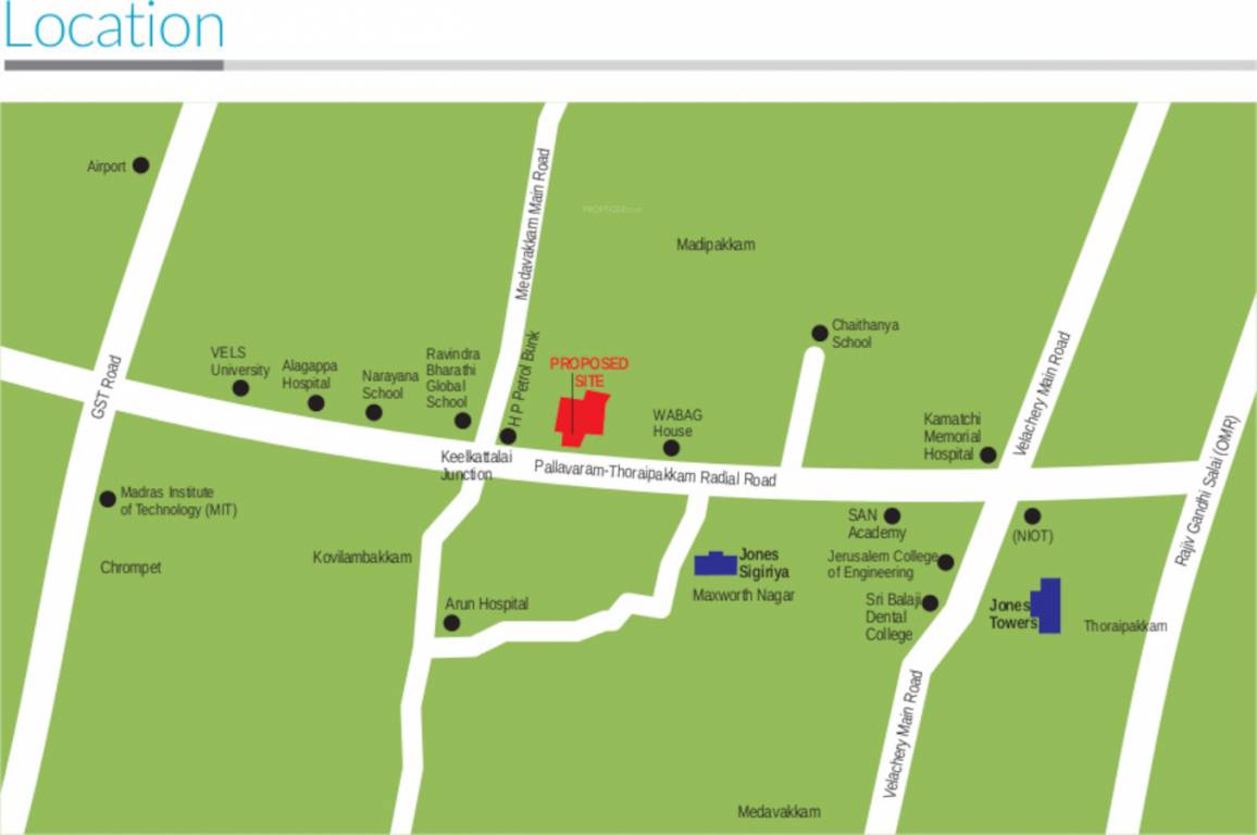 blazia Location Plan