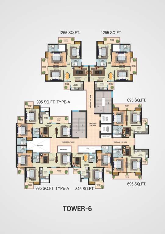 Images for Cluster Plan of Migsun Mannat