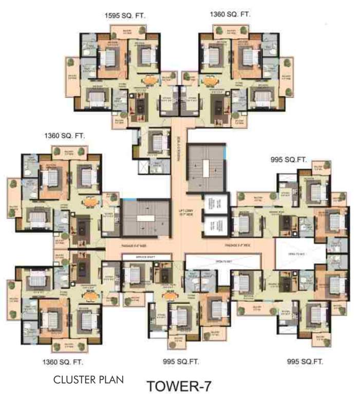 Images for Cluster Plan of Migsun Mannat
