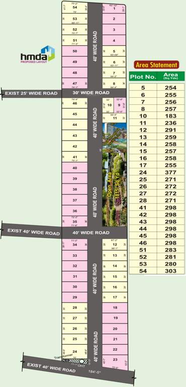 Images for Layout Plan of AV Gokulnagar