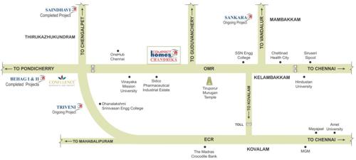  chandrika Images for Location Plan of Arun Chandrika