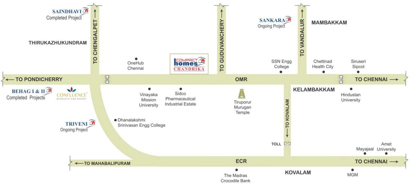  chandrika Images for Location Plan of Arun Chandrika