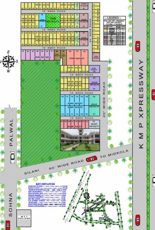 Images for Layout Plan of S K Real Tech Sai Dham K Block