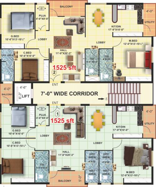 Images for Cluster Plan of HV Constructions Jayaveer Avenue