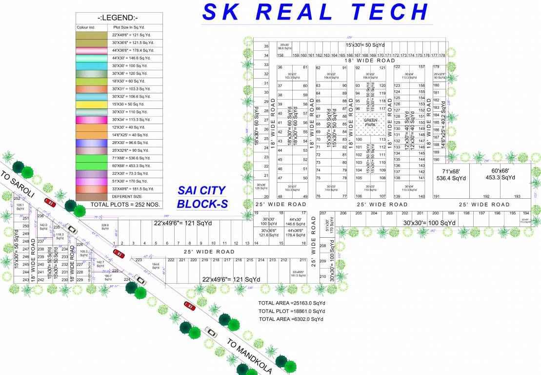Images for Layout Plan of S K Real Tech Sai City
