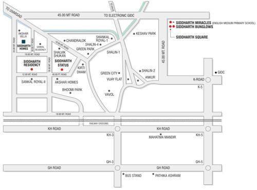  homes Images for Location Plan of Siddharth Siddharth Homes