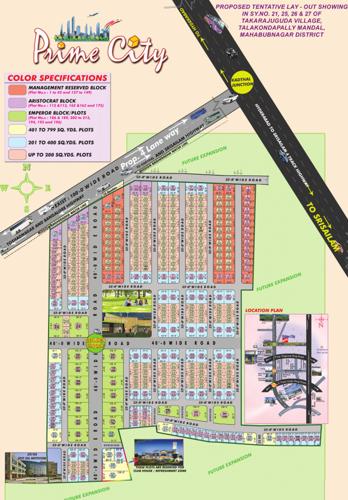 Images for Layout Plan of Sahiti Prime City Images for Layout Plan of Sahiti Prime City