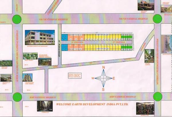 Images for Location Plan of Welcome Earth Development Kaliyaka
