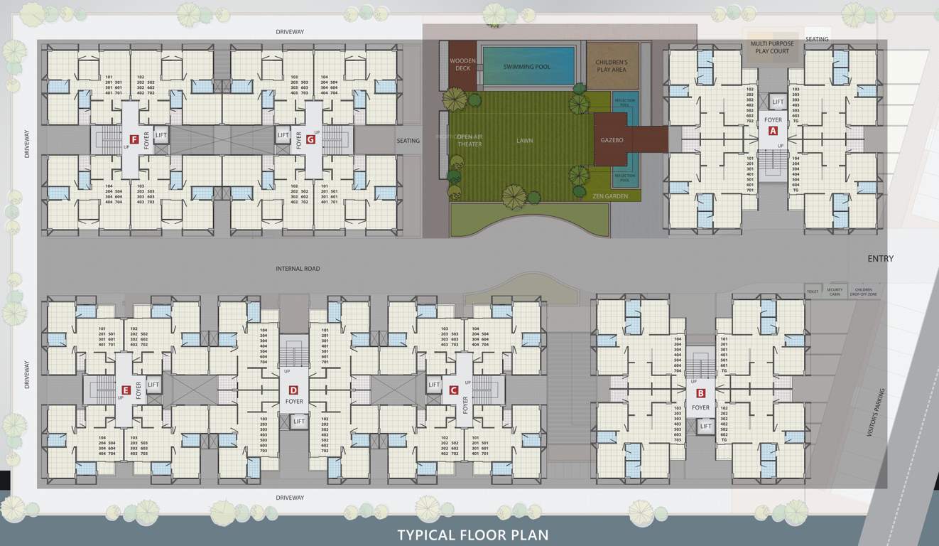  icon Images for Cluster Plan of Siddharth Icon