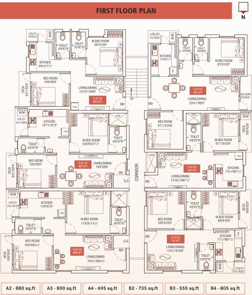  pushpavanam Images for Cluster Plan of Oyester Pushpavanam