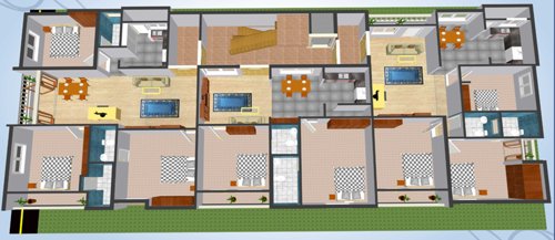 Images for Cluster Plan of Durai Rohan Elite