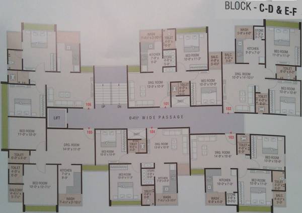 shashwat-mahadev-3 Block C, D, E And F Cluster Plan