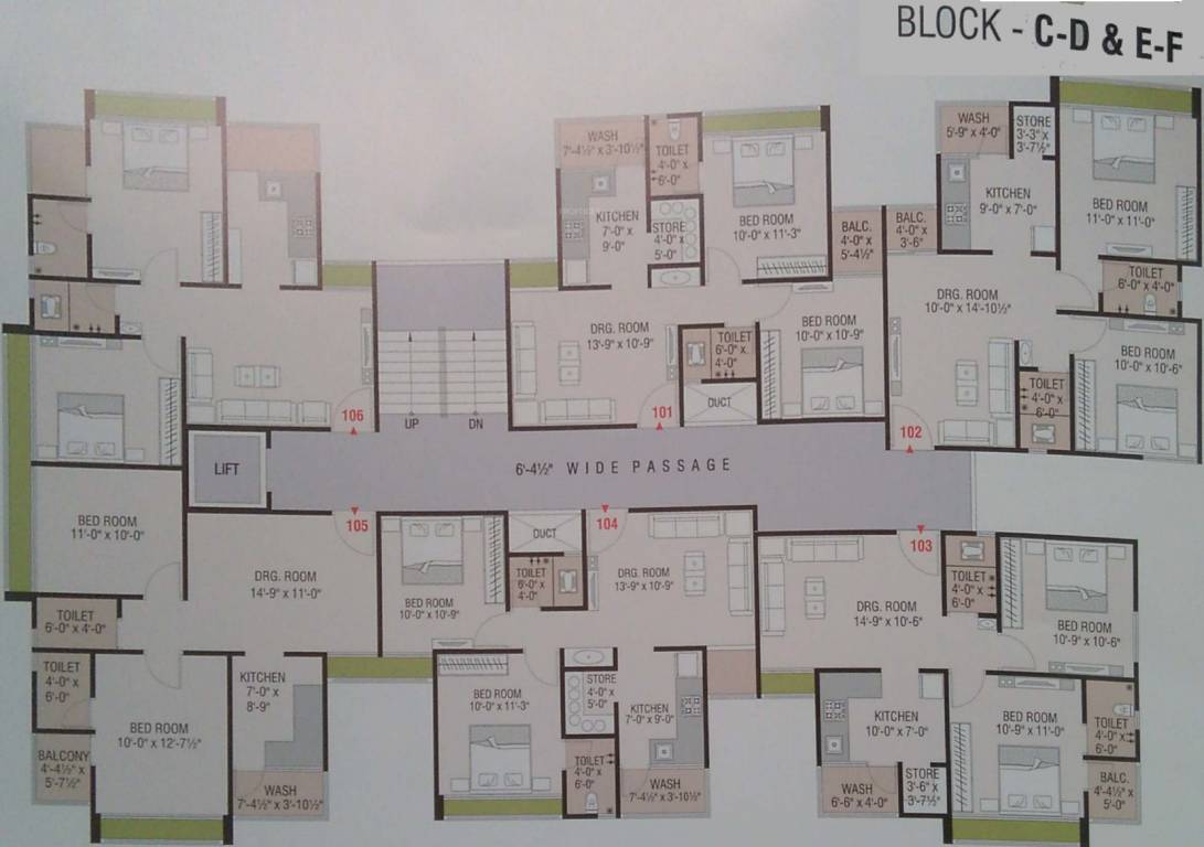 shashwat mahadev 3 Block C, D, E And F Cluster Plan