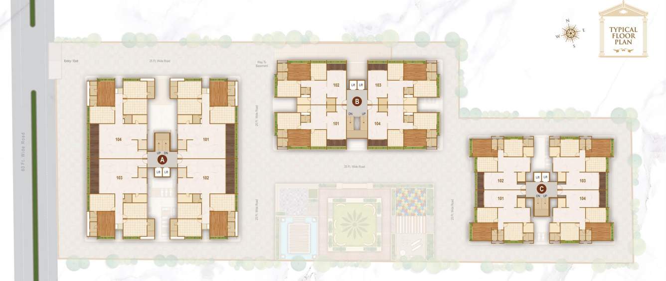 Images for Cluster Plan of Hindva Celino