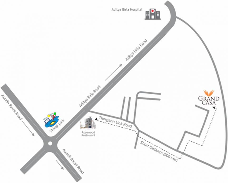 grand casa Location Plan