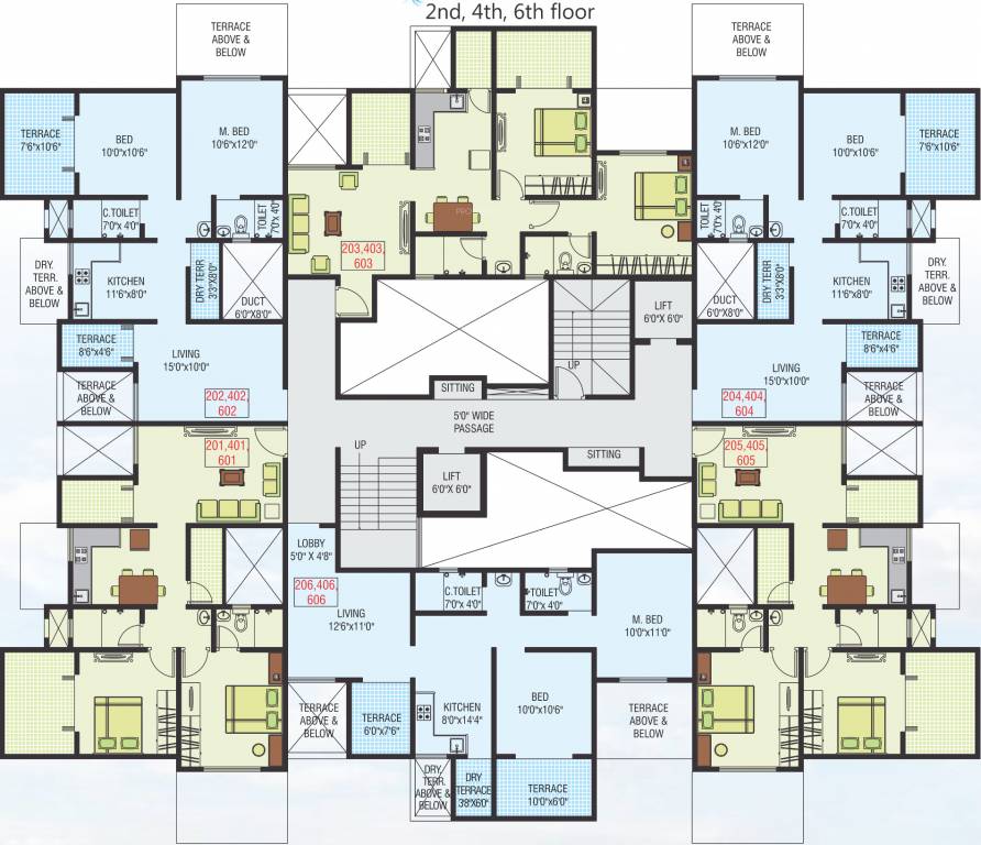 Images for Cluster Plan of Konark Blue Breeze
