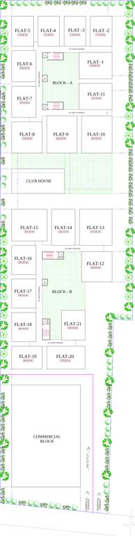 Images for Layout Plan of Subishi Gowthami Luxury Residential Flats
