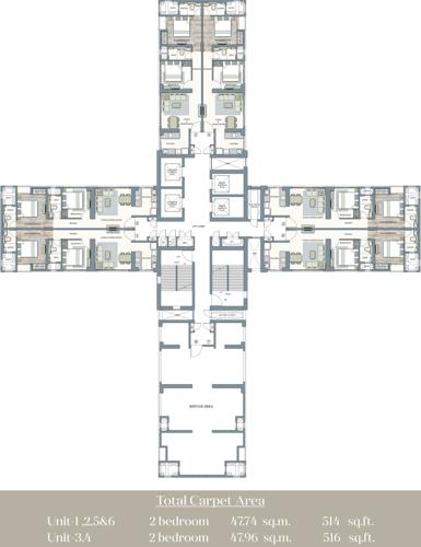 Images for Cluster Plan of Piramal Vaikunth Cluster 4