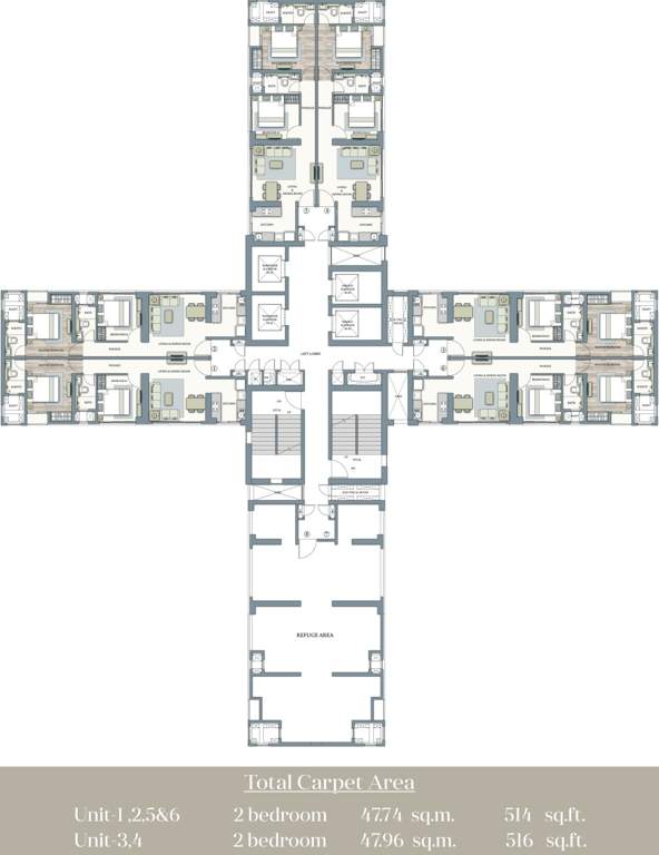 Images for Cluster Plan of Piramal Vaikunth Cluster 4
