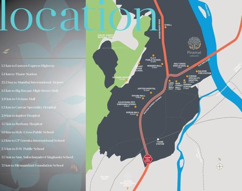 Images for Location Plan of Piramal Vaikunth Cluster 4