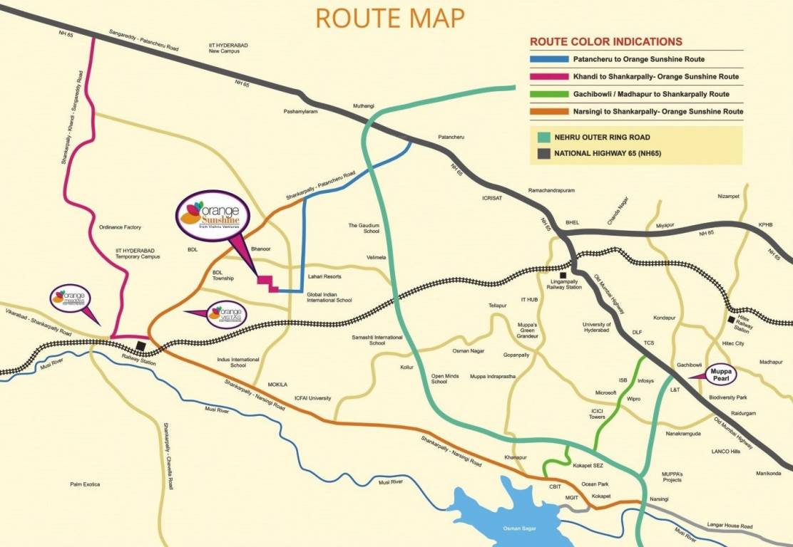 Images for Location Plan of Vishnu Orange Sunshine