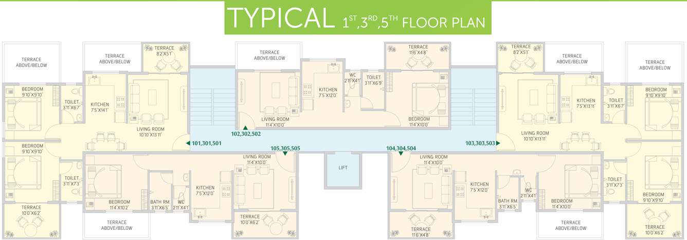 Images for Cluster Plan of Sai Nature Park