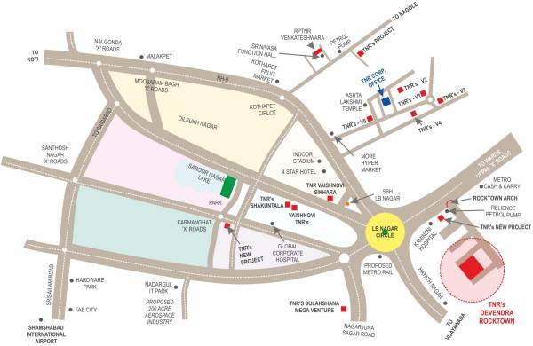 Images for Location Plan of TNR Devendra Rocktown