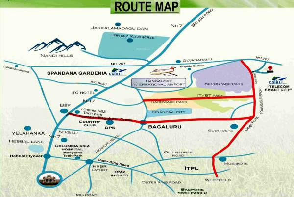 Images for Location Plan of Purva Telecom Smart City