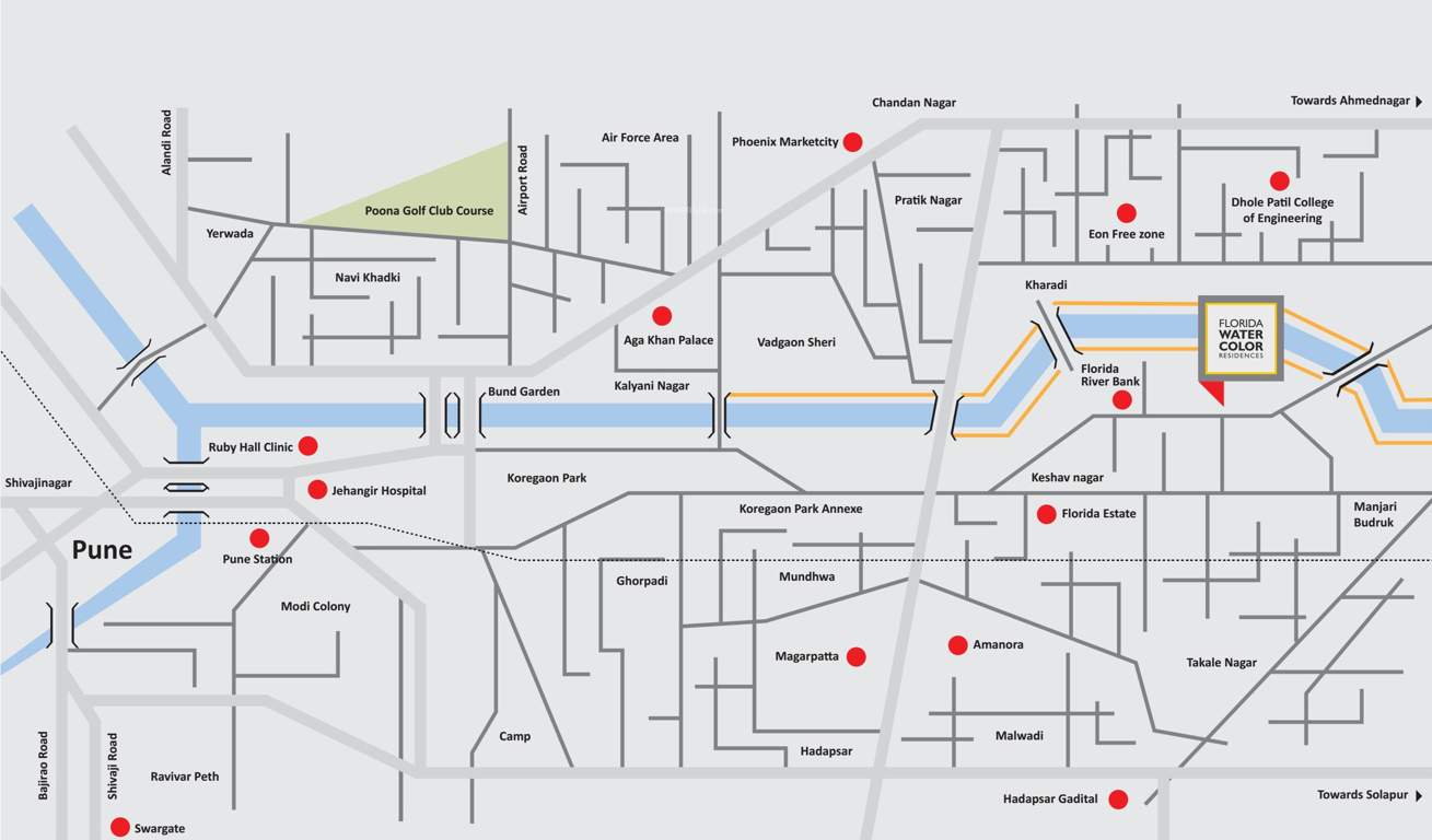 Images for Location Plan of Oxford Florida Water Color