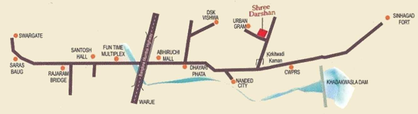  darshan Images for Location Plan of Shree Ganesh Developers Pune Shree Darshan