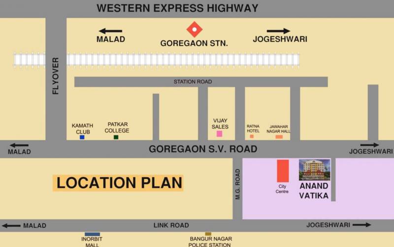 Images for Location Plan of Shreedham Group Anand Vatika