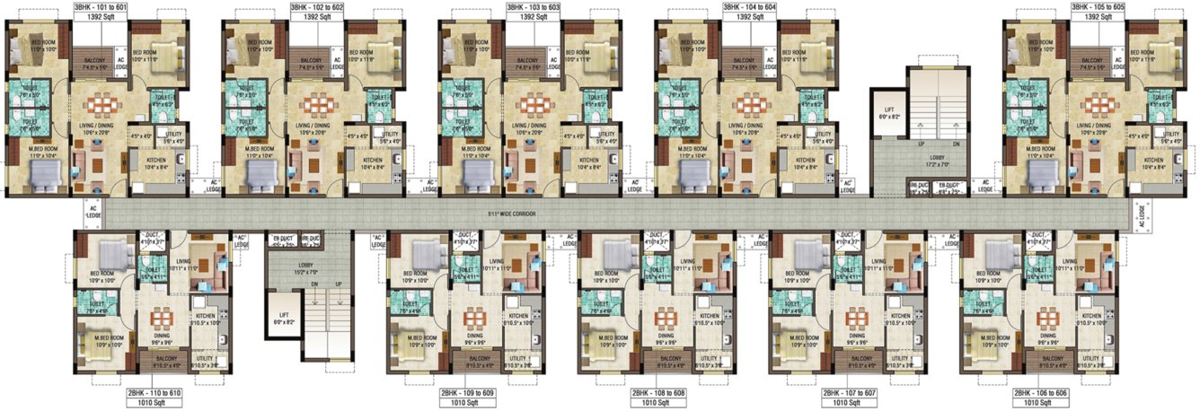 Images for Cluster Plan of Plaza Elite Acres Phase I