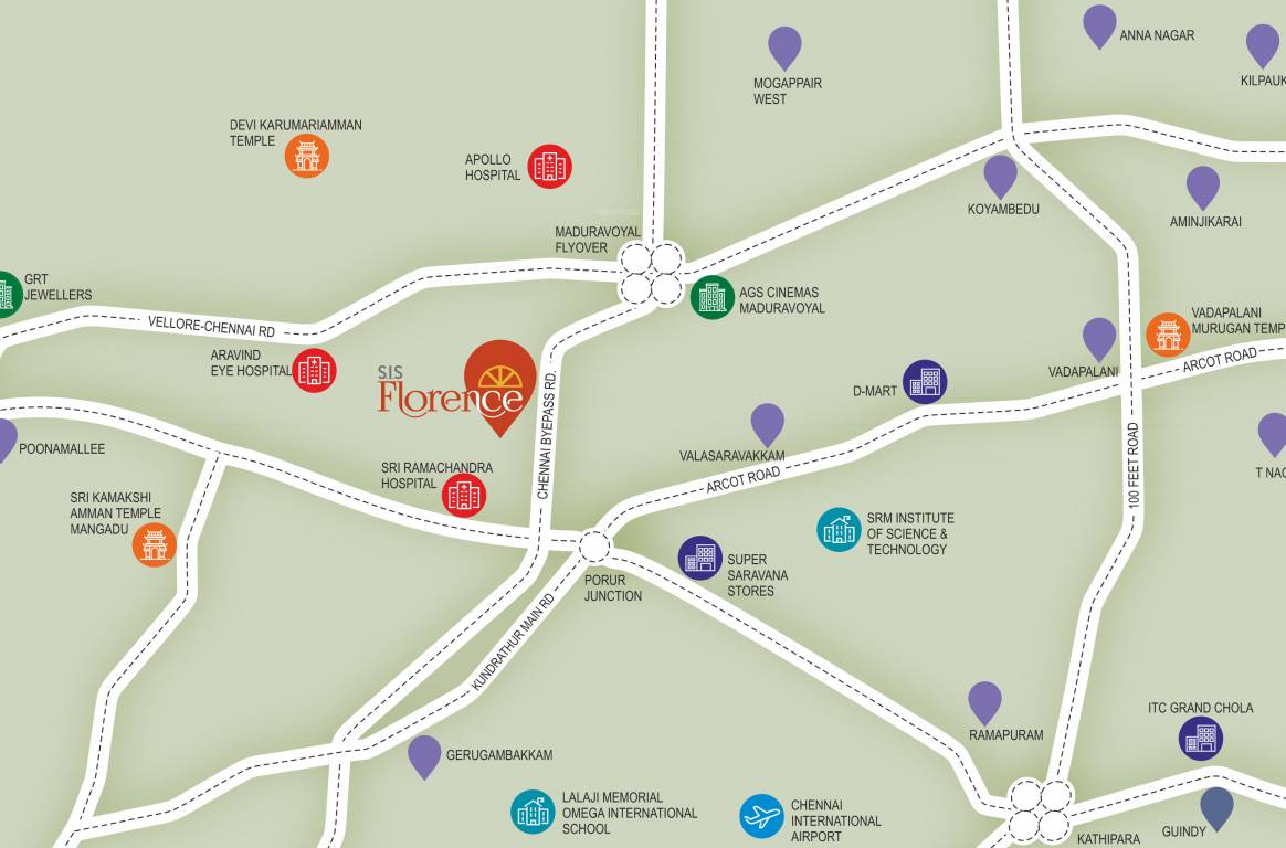  sis florence Location Plan