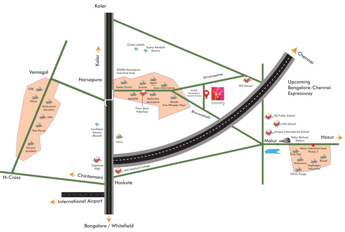  saarang Location Plan