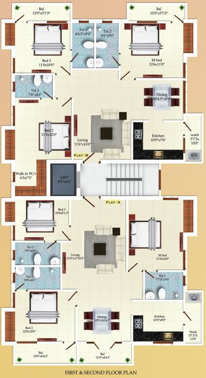 Images for Cluster Plan of India Devi Nivas