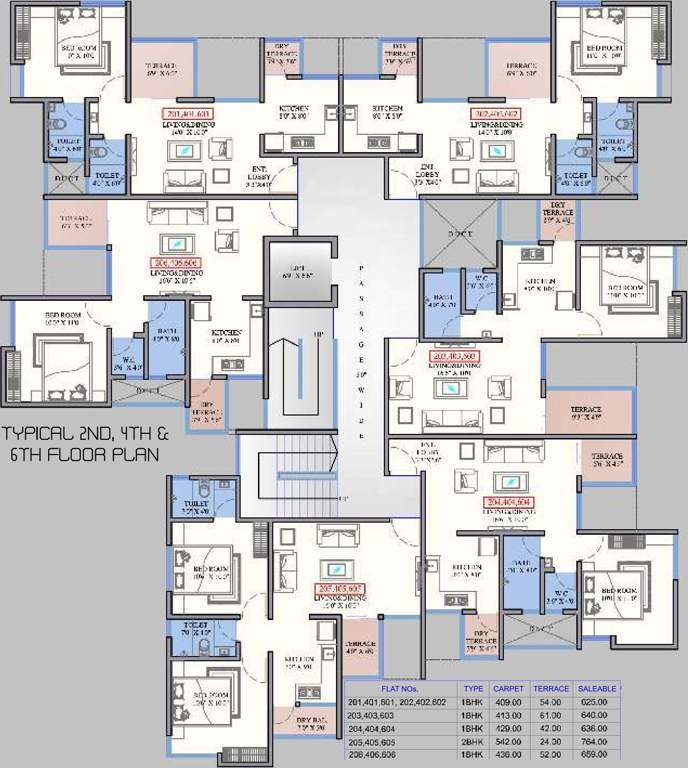 Images for Cluster Plan of Bhansali Aundh Riviera