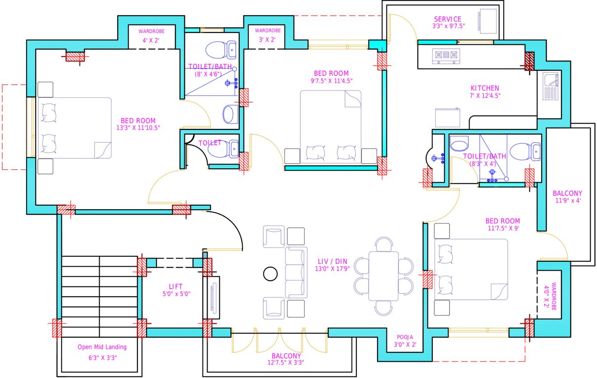 Images for Cluster Plan of Viswams Vadapalani