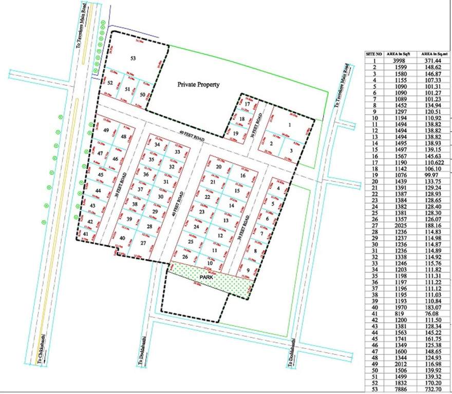 Images for Layout Plan of SLV SLV Suvarna