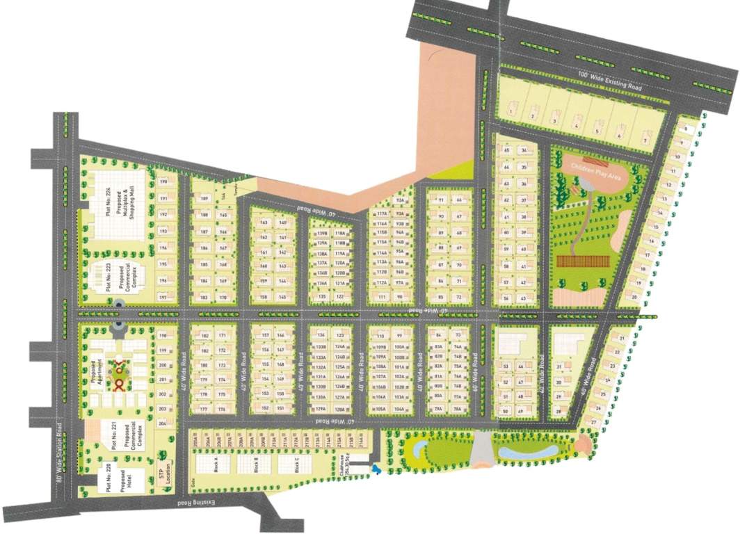 enclave villas Images for Layout Plan of Ramky Group Enclave Villas