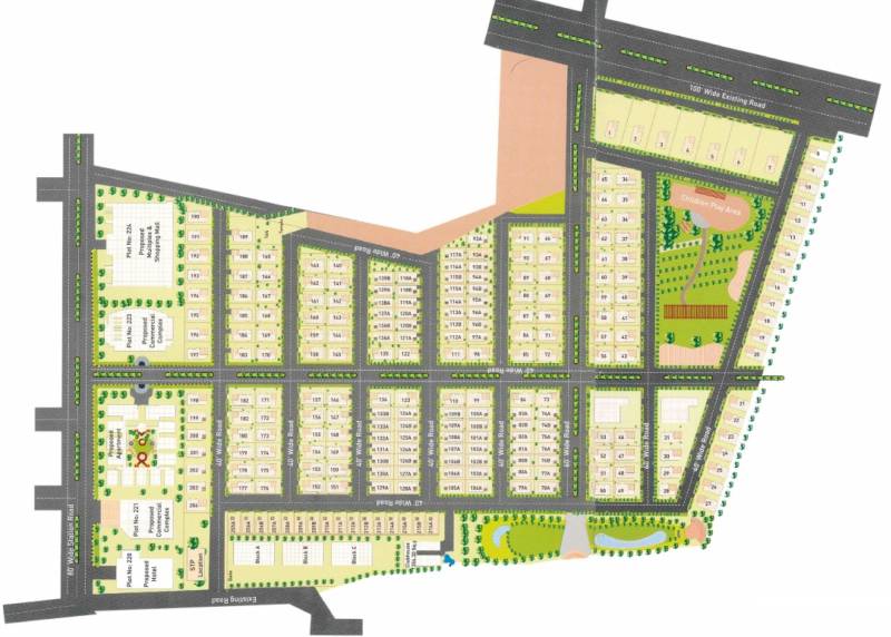  enclave-villas Images for Layout Plan of Ramky Group Enclave Villas