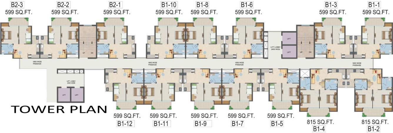  amulya Images for Cluster Plan of Migsun Amulya