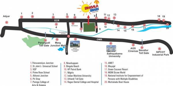 Images for Location Plan of Manju Bingala Beach