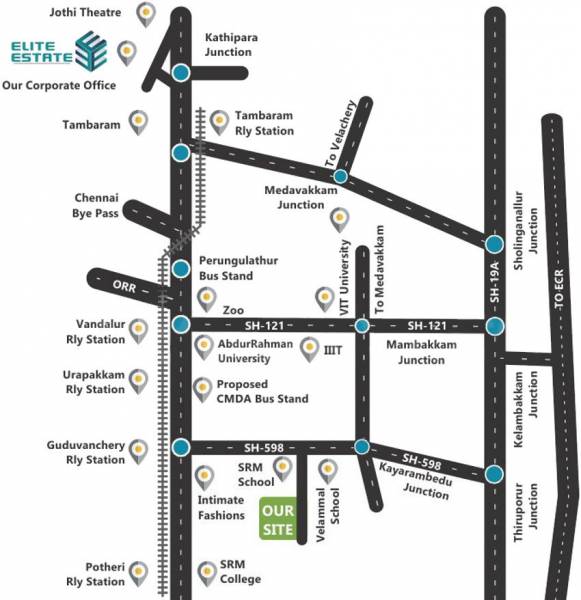 Images for Location Plan of Elite Crystal Paradise