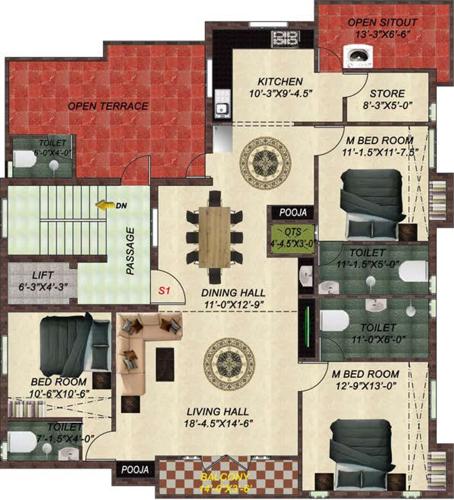 Images for Cluster Plan of Shree Shree Anu Natha Flats