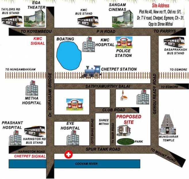 Images for Location Plan of Shree Shree Anu Natha Flats