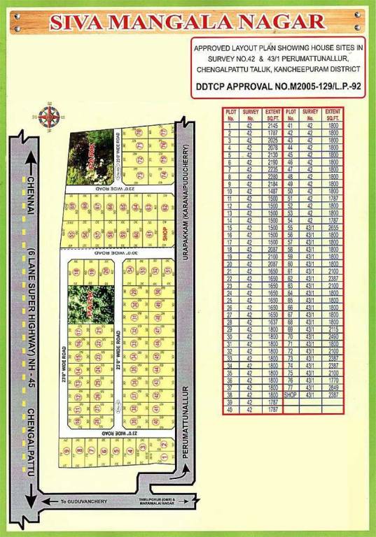 Images for Layout Plan of  Sivamangla Nagar