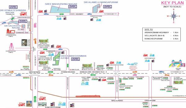 Images for Location Plan of Deepam Sree Kamakshiamman Avenue