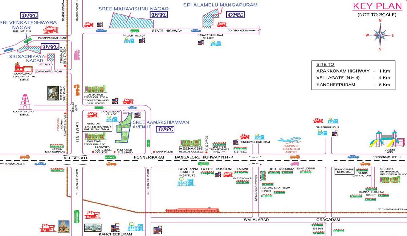 Images for Location Plan of Deepam Sree Kamakshiamman Avenue