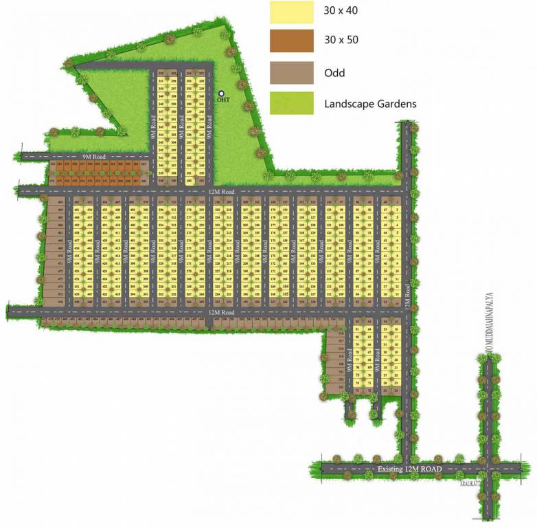 Images for Layout Plan of Shree Durga Palm Grove